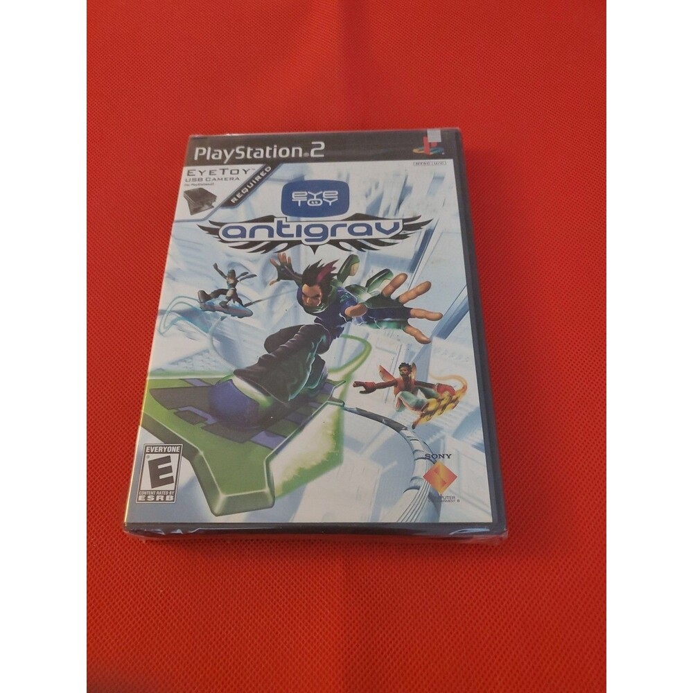 Eye Toy Antigrav (Playstation 2 PS2) Complete CIB CASE, GAME, BOOKLET GRAVITY